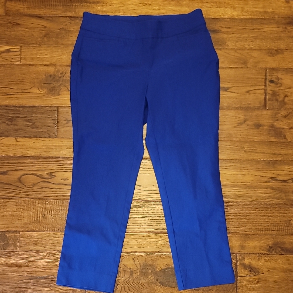 Chico's Royal Blue Cropped Pants